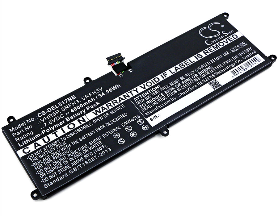 Batteri till DELL Latitude 11 5175 Tablet 4600mAh / 34.96Wh