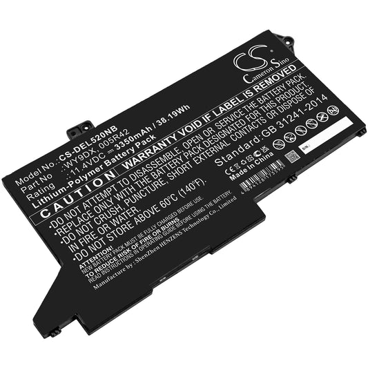 Batteri till DELL Latitude 5520 3350mAh / 38.19Wh