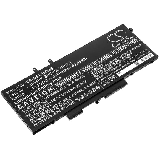 Battery for DELL Latitude 14 5410 27VWJ 4150mAh / 63.08Wh