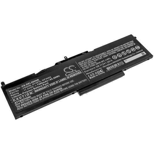 Batteri till DELL Precision 3530 7500mAh / 85.50Wh