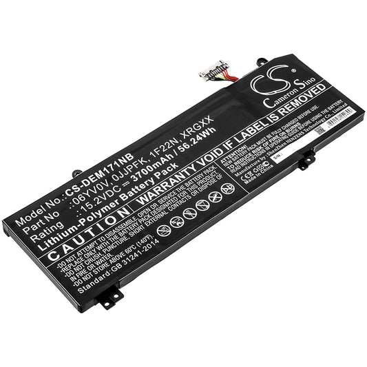Batteri till DELL G5 5590-D1865W 3700mAh / 56.24Wh