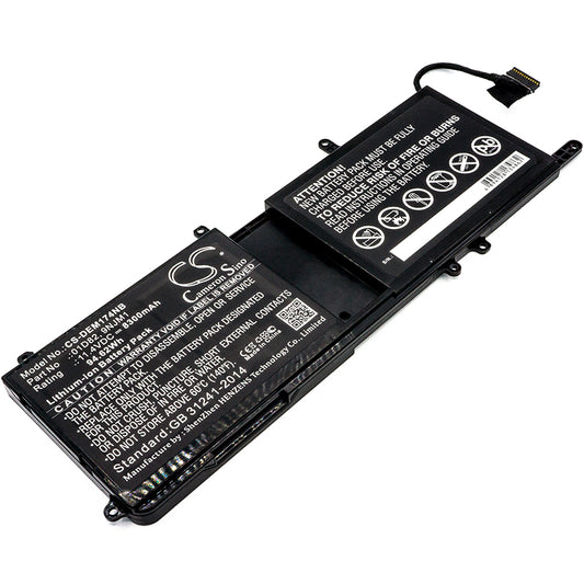 Battery for DELL ALW17C-D3868S 8300mAh / 94.62Wh