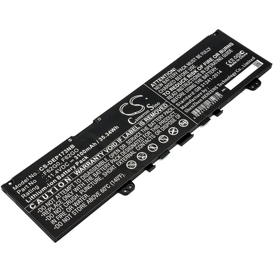 Akku DELL Vostro 13-5391-R1625S 3100mAh / 35.34Wh