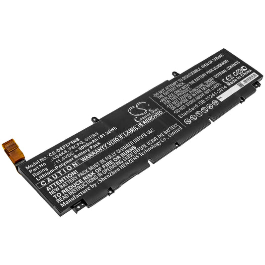 Akku DELL XPS 17 9700 i5-10300H 8000mAh / 91.20Wh