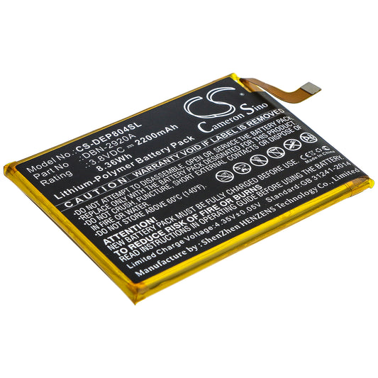 Battery for Doro 8042 2200mAh / 8.36Wh