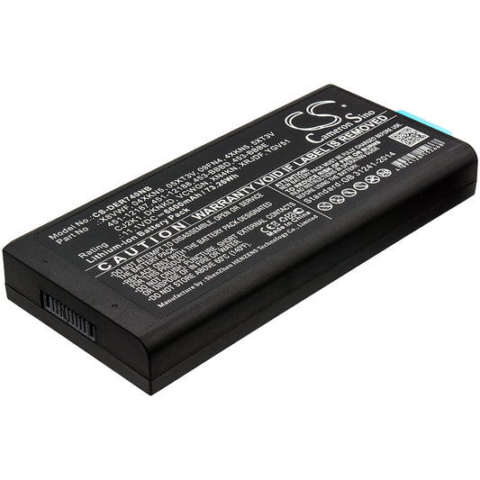 Batteri till DELL Latitude 14 Rugged 7404 6600mAh / 73.26Wh