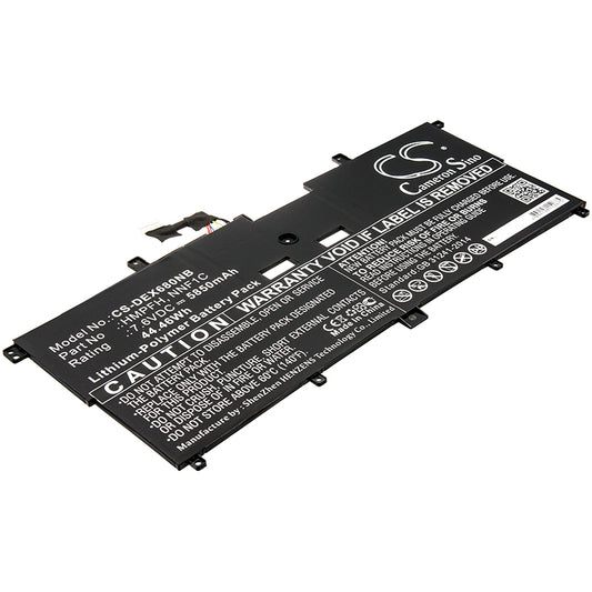 Battery for DELL XPS 9365 2-in-1 5850mAh / 44.46Wh