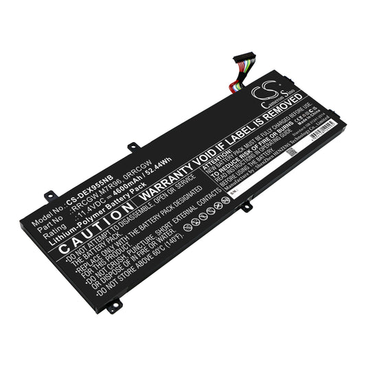 Batteri till DELL XPS 15-9570-D1841 4600mAh / 52.44Wh