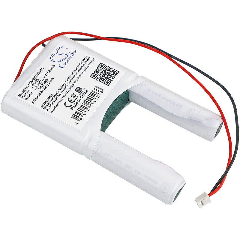 Battery for Vingcard Timelox HTL10 6xAA 2700mAh / 24.30Wh