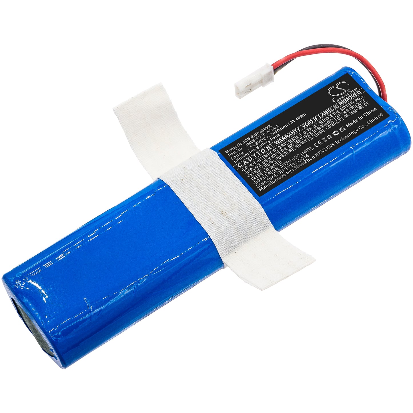 Batteri till Ecovacs  Deebot DF45 2600mAh / 38.48Wh