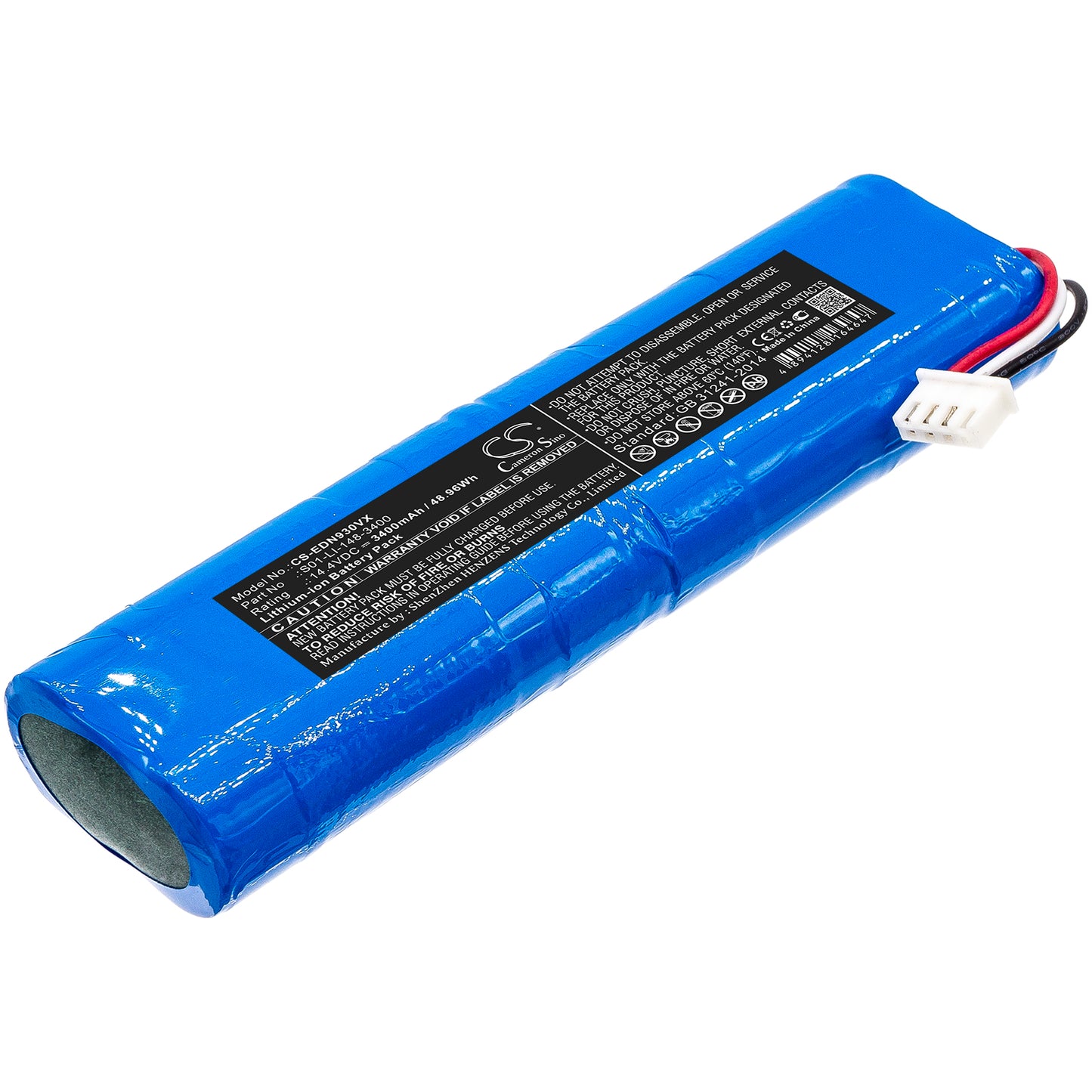 Akku Ecovacs Deebot DV33 3400mAh / 48.96Wh