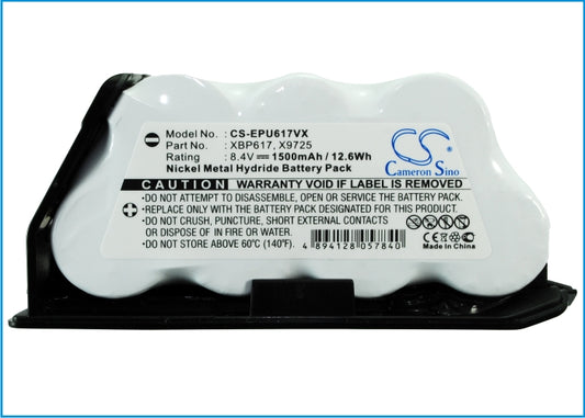 Battery for Euro Pro Shark V1730A 1500mAh / 12.60Wh