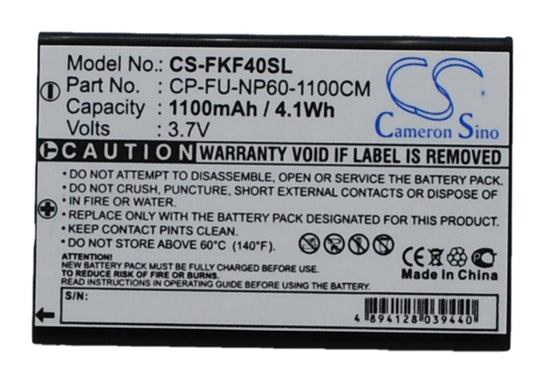 Battery for Falk IBEX 40 1100mAh/4.07Wh