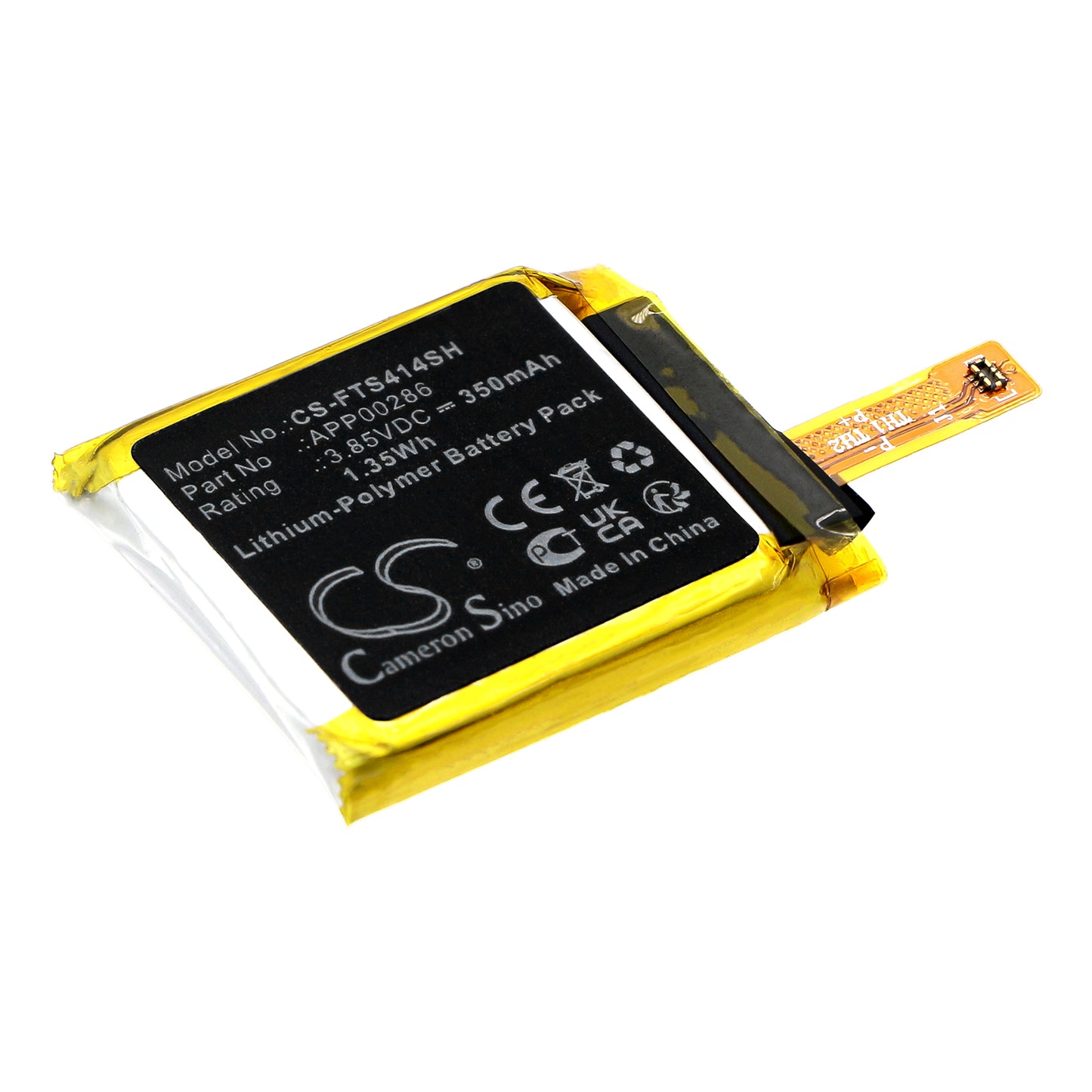 Battery for FOSSIL Sport 41mm Gen 4 350mAh / 1.35Wh