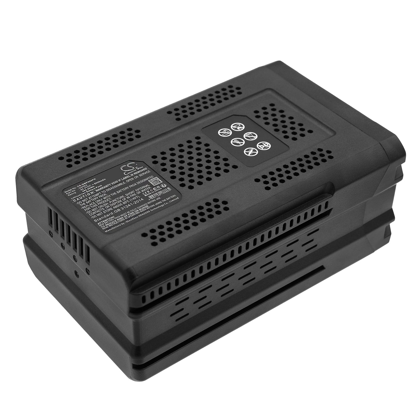 Batteri till GreenWorks Pro 60V 13" Cordless String Tr 8000mAh / 480.0Wh