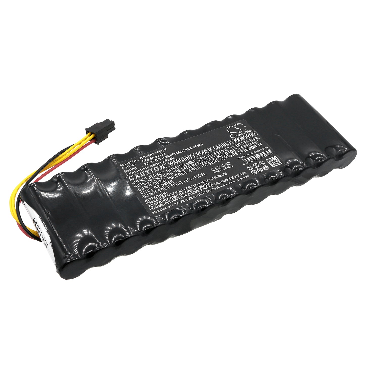 Batteri till Husqvarna Automower 265ACX 2015 6800mAh / 150.96Wh