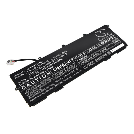 Battery for HP EliteBook X360 830 G6 6400mAh / 49.28Wh