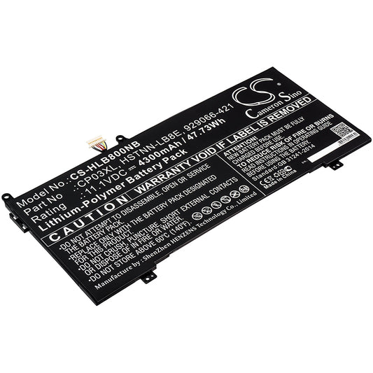 Battery for HP Specter X360 13-ae030ng 4300mAh / 47.73Wh