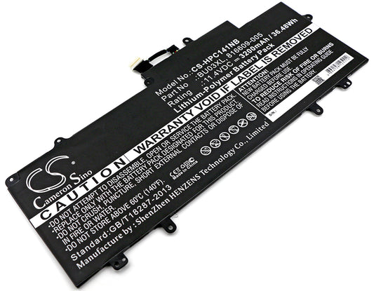 Battery for HP Chromebook 14-AK040NR 3200mAh / 36.48Wh
