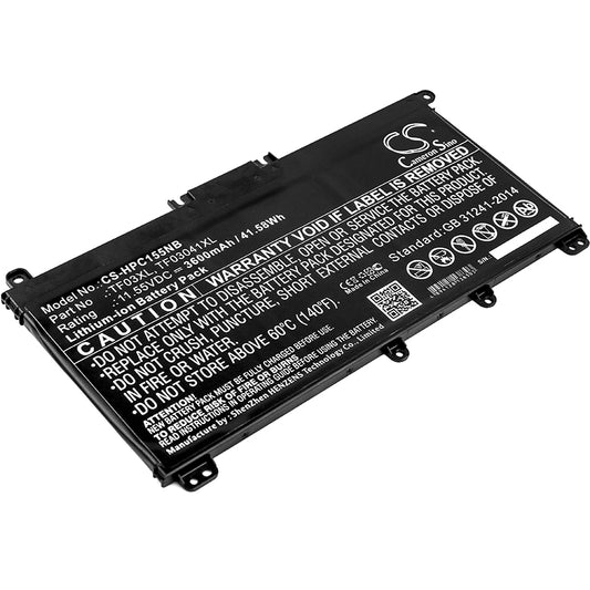 Akku HP Pavilion 15-CC665CL 3600mAh / 41.58Wh