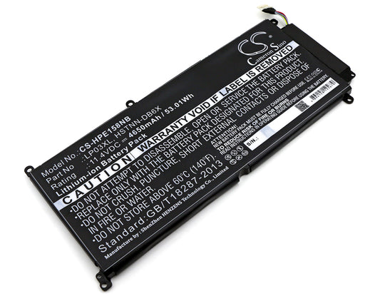 Battery for HP Envy 14-j004TX 4650mAh / 53.01Wh
