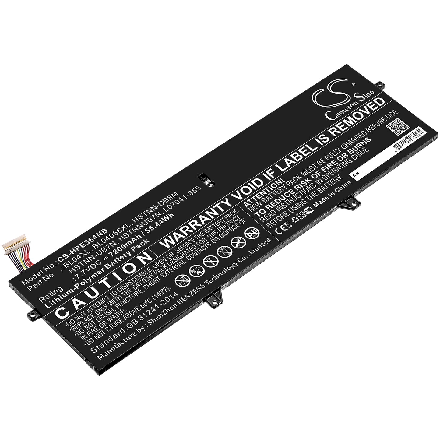 Akku HP EliteBook x360 1040 G5 (5JC95AW 7200mAh / 55.44Wh)