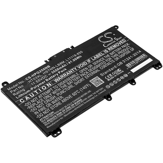 Batteri till HP 17-CA0012NS 3550mAh / 41.00Wh