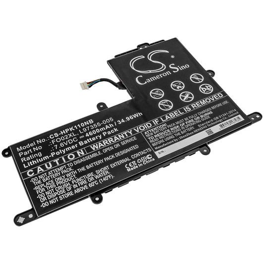 Batteri till HP Chromebook 11A-NA 4600mAh / 34.96Wh