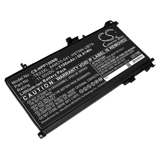 Batteri till HP 15-AX000NL 5100mAh / 58.91Wh