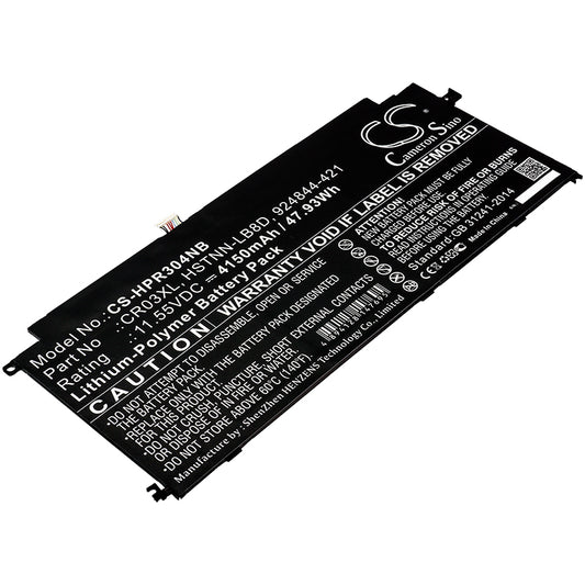 Battery for HP ENVY x2 12-g003tu 4150mAh / 47.93Wh