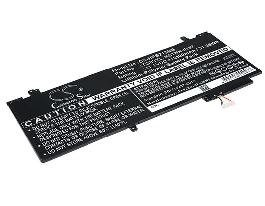 Batteri till HP Split X2 13-F010DX 2800mAh / 31.08Wh