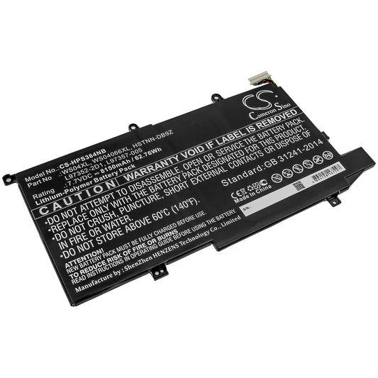 Batteri till HP Spectre x360 14-ea0003ns 8150mAh / 62.76Wh
