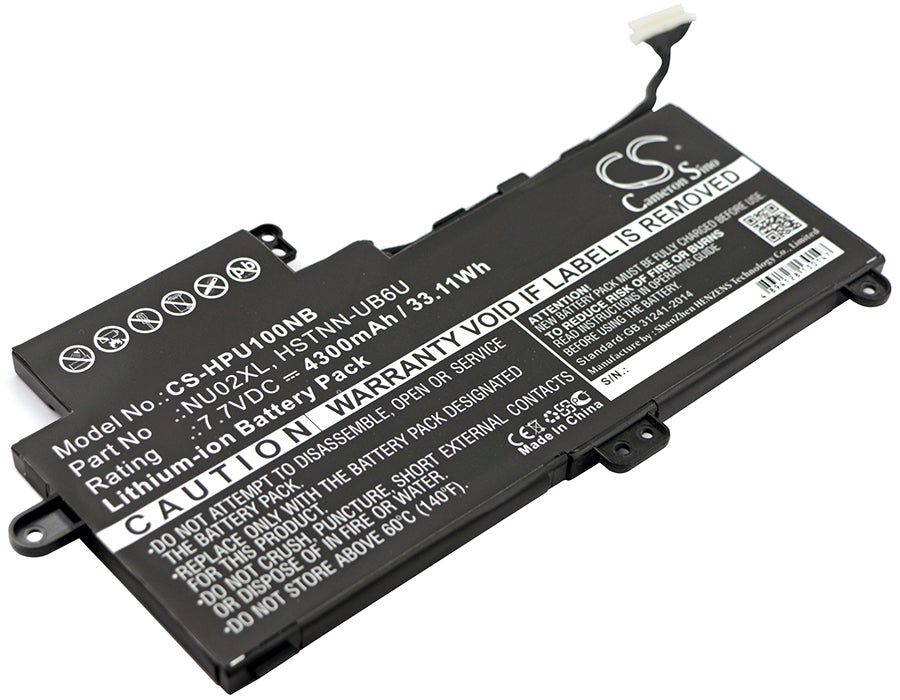 Battery for HP Pavilion M1-U 4300mAh / 33.11Wh