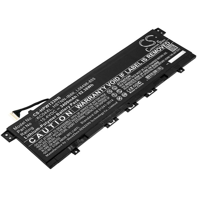 Akku HP ENVY X360 13-AG0004NG 3400mAh / 52.36Wh