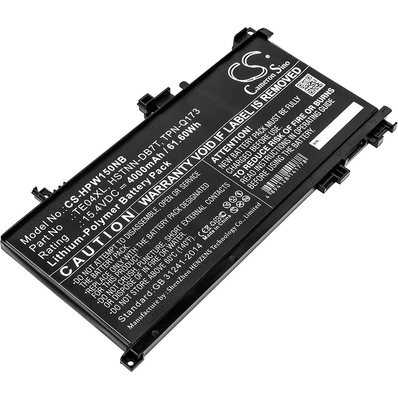 Batteri till HP OMEN 15-AX200NB 4000mAh / 61.60Wh