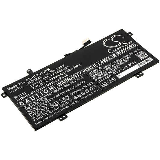 Akku HP Chromebook X360 12B-CA0010NR 4950mAh / 38.12Wh
