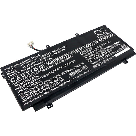 Battery for HP Envy 13-AB039TU 4900mAh / 56.60Wh