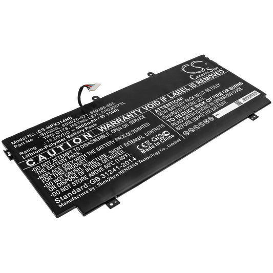 Battery for HP Specter X360 13-AC002NS 5000mAh / 57.75Wh