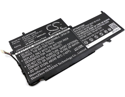 Battery for HP Pavilion Gaming 15-dk0004ng 5600mAh / 64.68Wh
