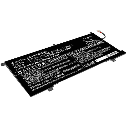 Batteri till HP Chromebook X360 14 G1 5150mAh / 59.48Wh