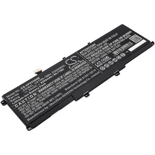 Battery for HP ZBook Studio G5 8200mAh / 94.71Wh