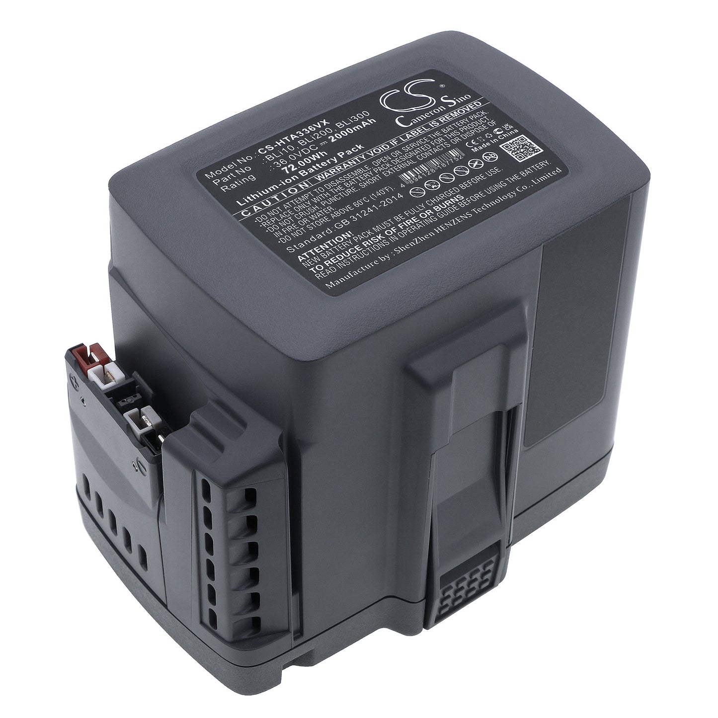 Batteri till Husqvarna 336LiC 2000mAh / 72.00Wh