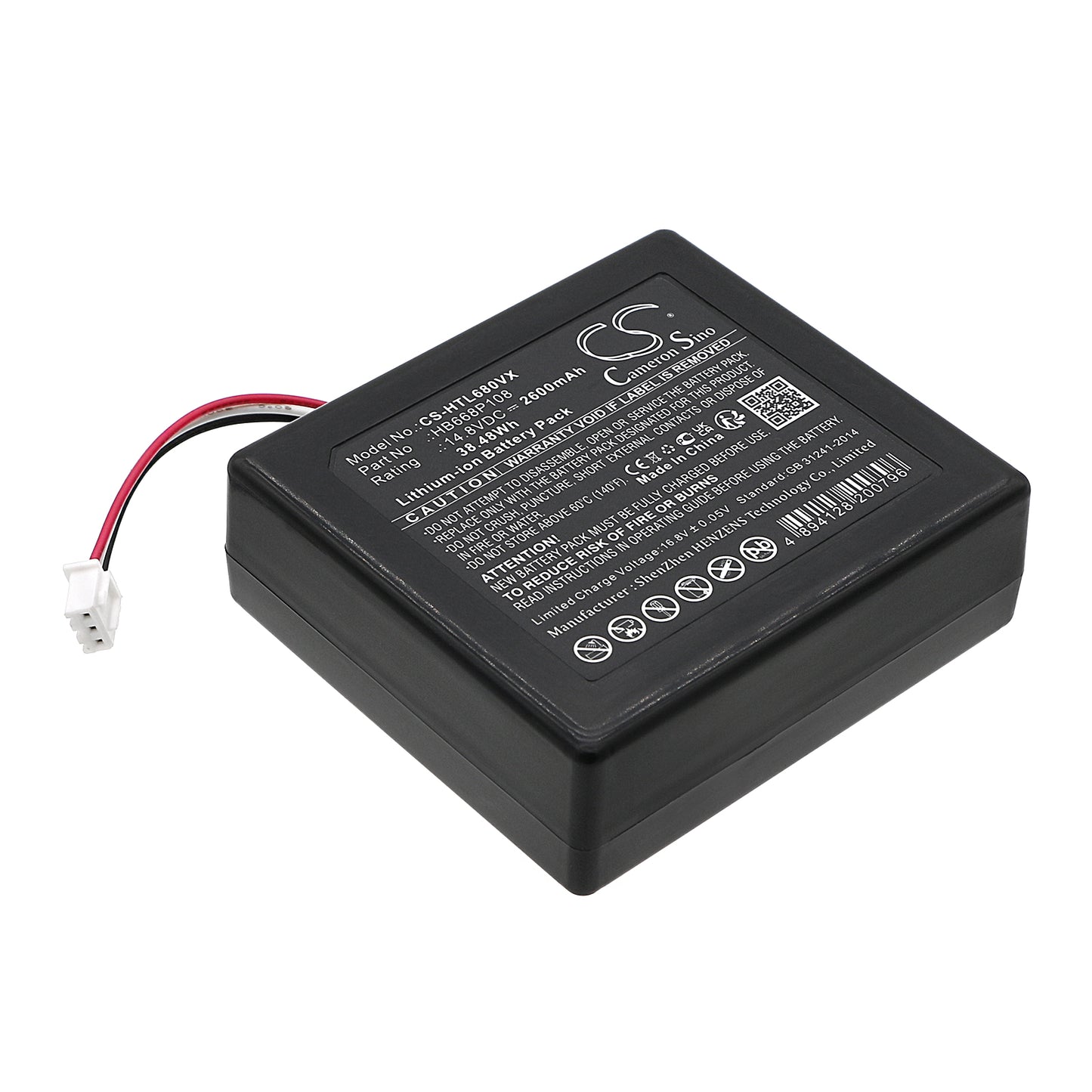 Batteri till HOBOT Legee 669 2600mAh / 38.48Wh