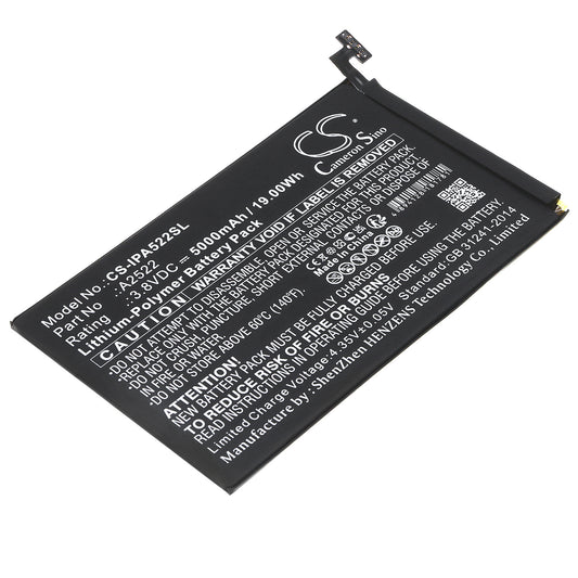 Batteri till Apple A2568 5000mAh / 19.00Wh