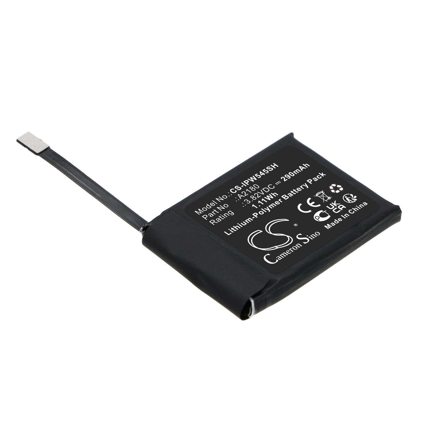 Batteri till Apple  Watch SE 44mm 290mAh / 1.11Wh