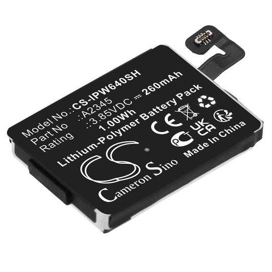 Batteri till Apple  Watch Series S6 40mm 260mAh / 1.00Wh