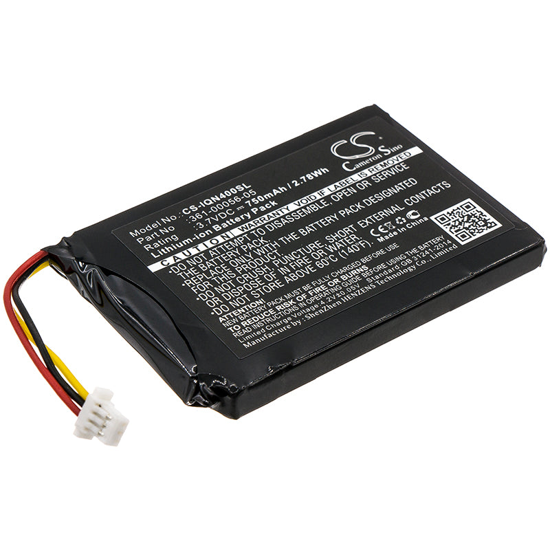 Battery for Garmin Nuvi 52LM 750mAh / 2.78Wh