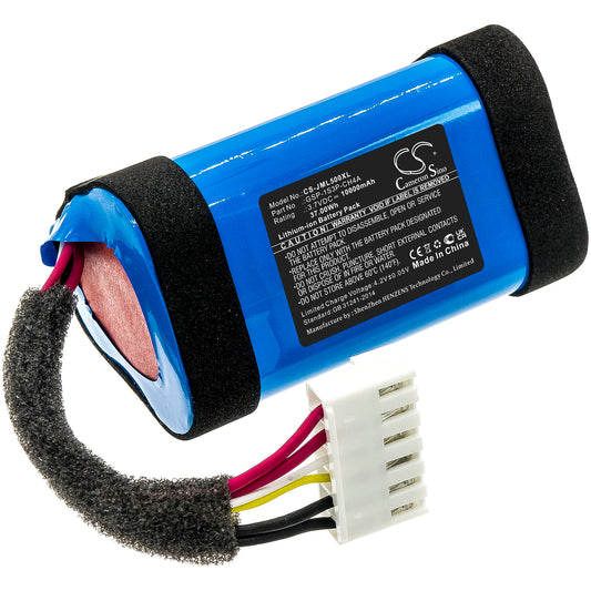 Battery for JBL JBLCHARGE5BLUAM 10000mAh / 37.0Wh