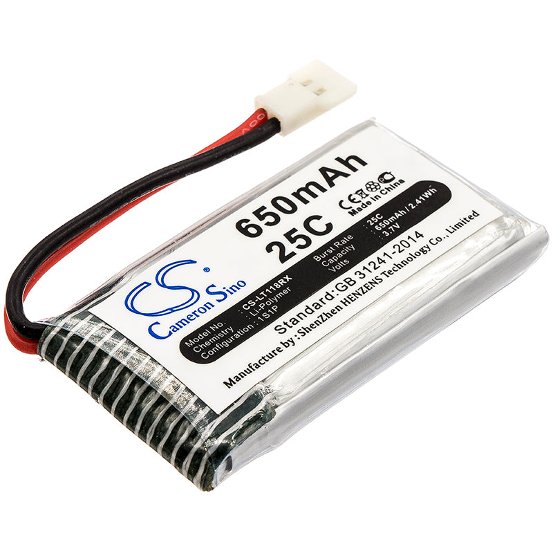 Akku Hubsan H107D Mini 650mAh / 2,41Wh