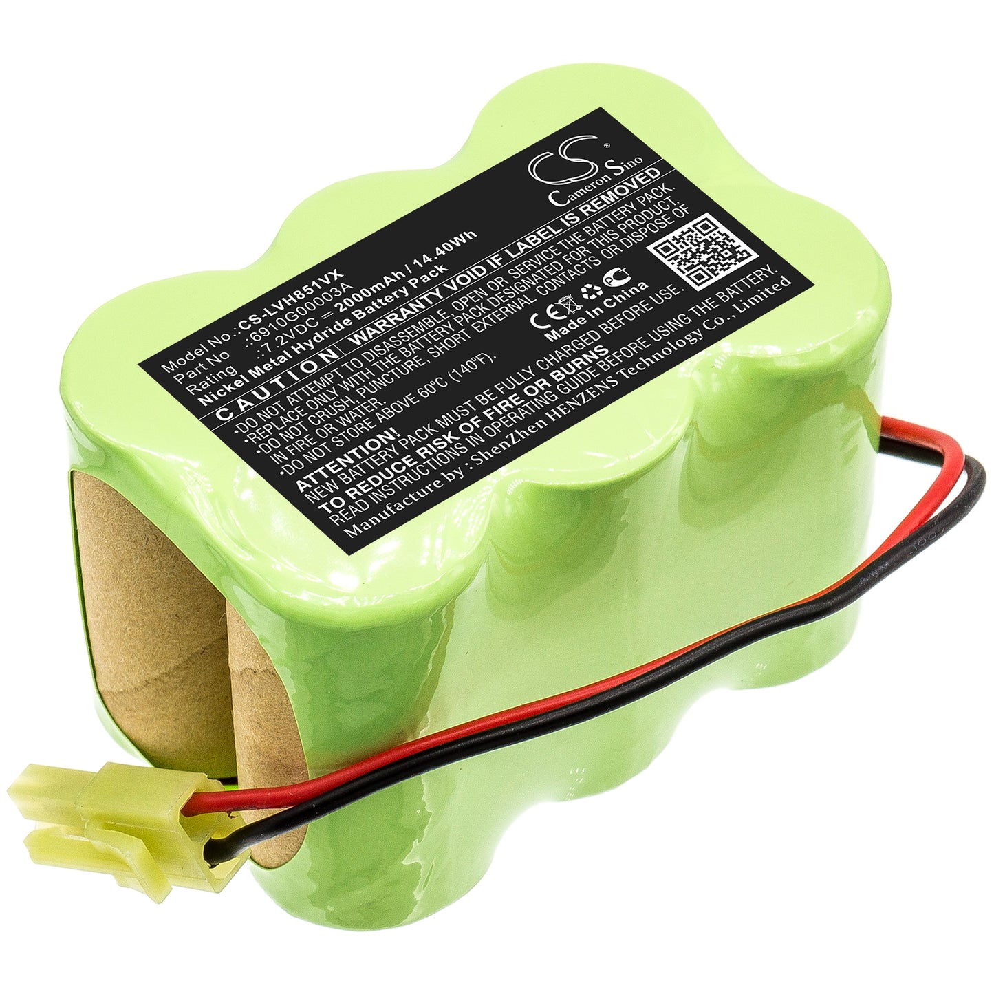 Battery for LG VH852CP 2000mAh / 14.40Wh